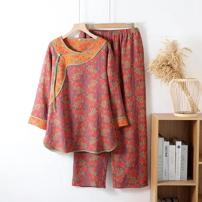 Damen Pyjama Set Jizo (3 Farben)