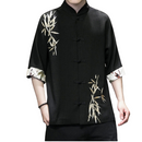 Besticktes Tang Hemd Saeki (4 Farben)