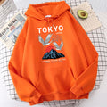 Sweatshirt mit Kapuze Tokyo (14 Farben)