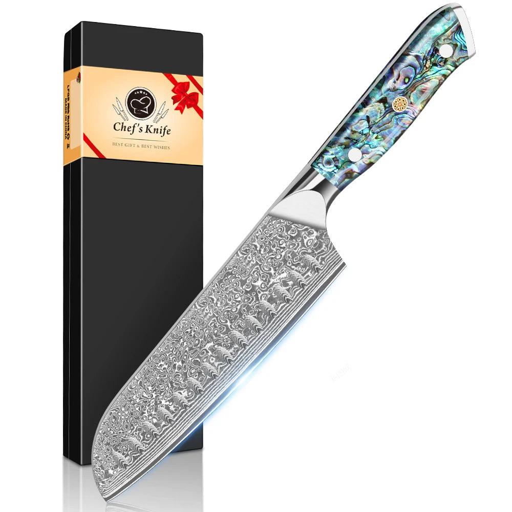 Santoku Damastmesser Miko