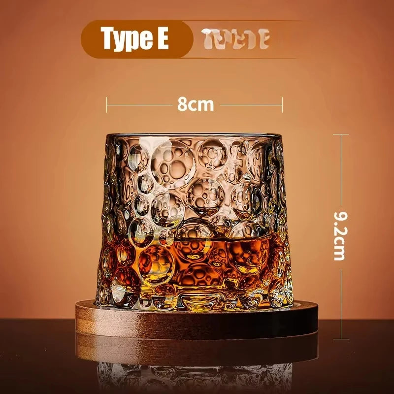 Rotierendes Whiskyglas Narusawa (3 Modelle)