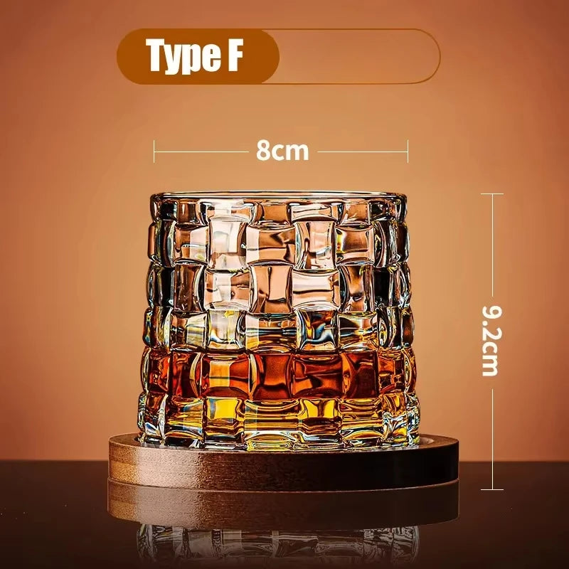Rotierendes Whiskyglas Narusawa (3 Modelle)