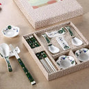 Geschirr Set Hinoki (4 Farben)