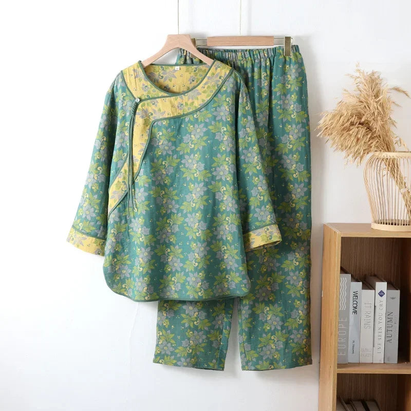 Damen Pyjama Set Jizo (3 Farben)