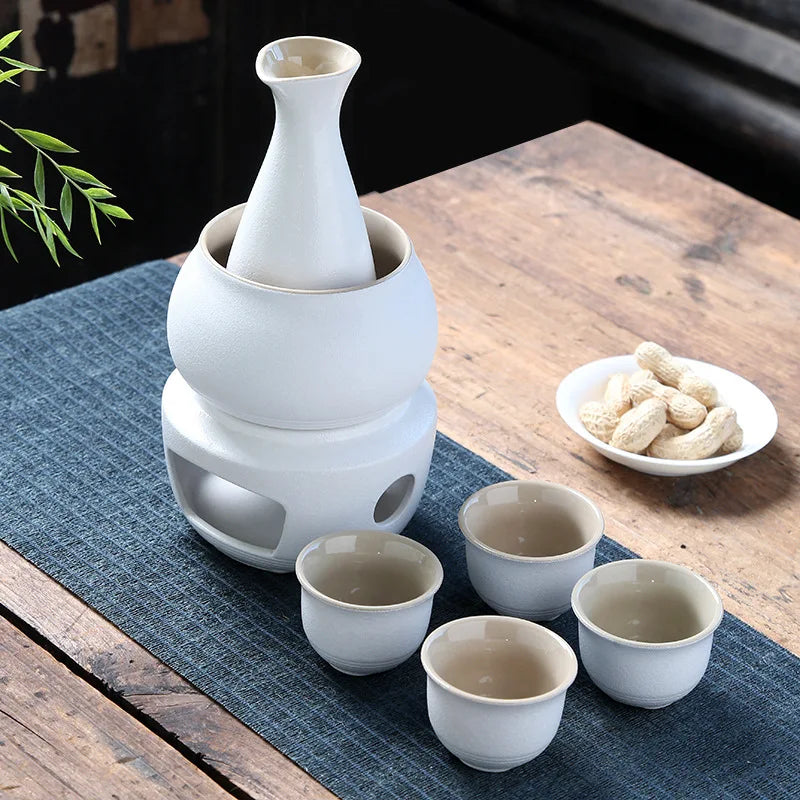Sake Sets Rakusai (4 Farben)