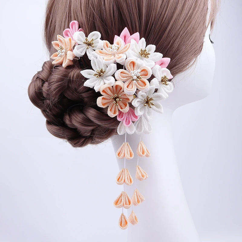 Kanzashi Haarclip Kōya (4 Farben)