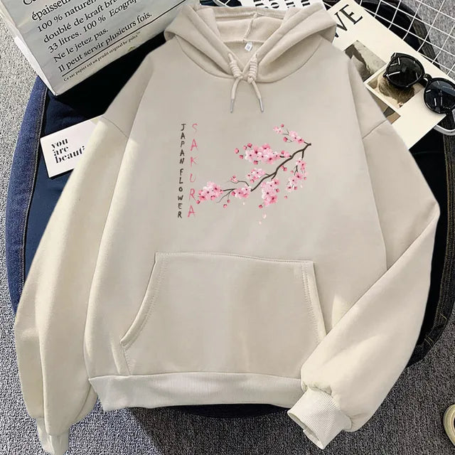 Damen Sweatshirt mit Kapuze Kairakuren (12 Farben)
