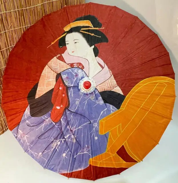 Asiatischer Sonnenschirm Nihongo (5 Farben)