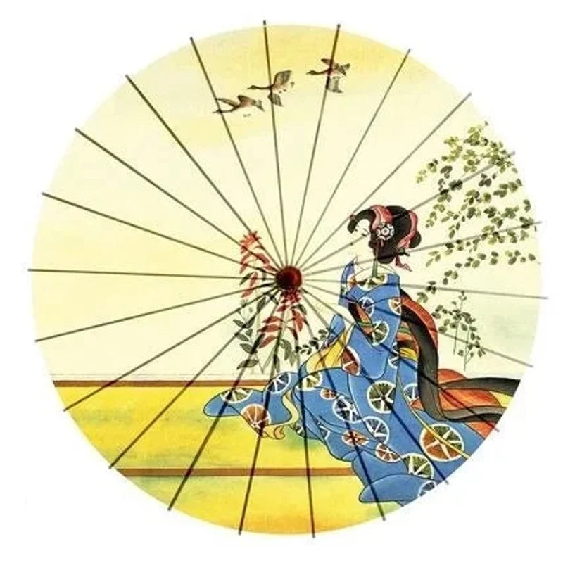 Asiatischer Sonnenschirm Nihongo (5 Farben) – D