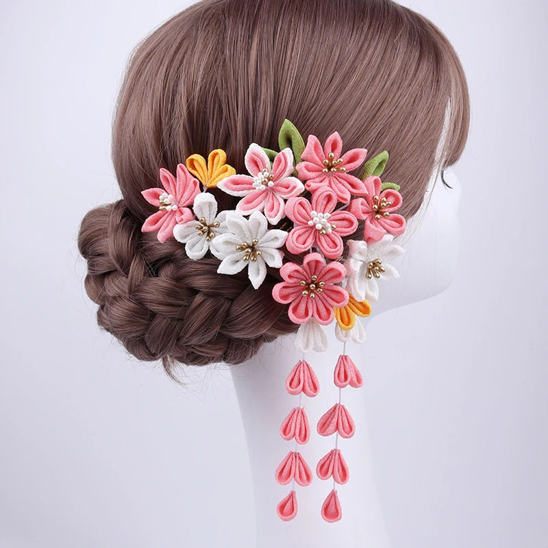 Kanzashi Haarclip Kōya (4 Farben)