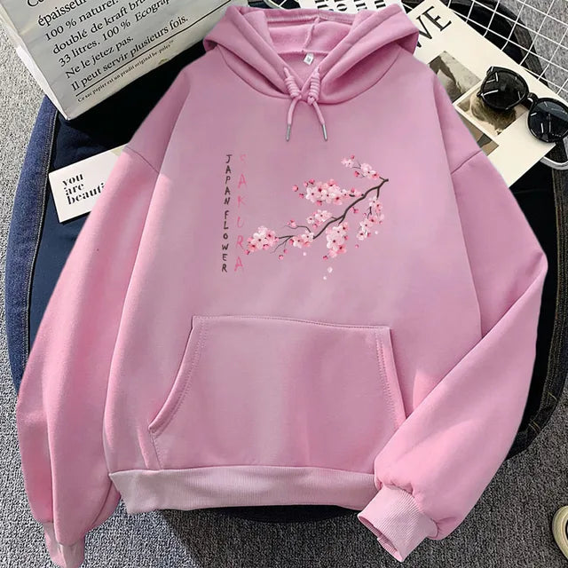 Damen Sweatshirt mit Kapuze Kairakuren (12 Farben)