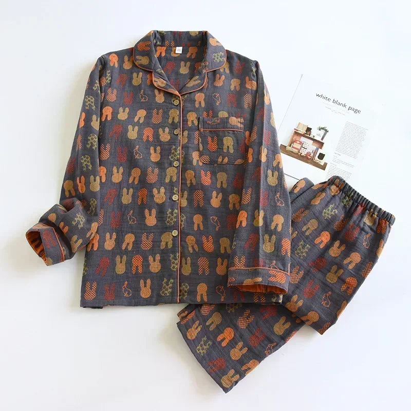 Damen Pyjama Akimitsu (13 Farben)