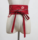 Bestickter Obi-Gürtel Tsundoku ( 4 Farben)