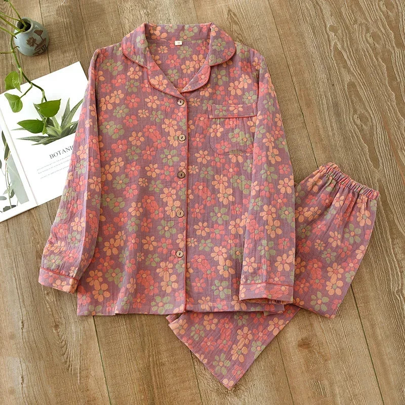 Damen Pyjama Akimitsu (13 Farben)