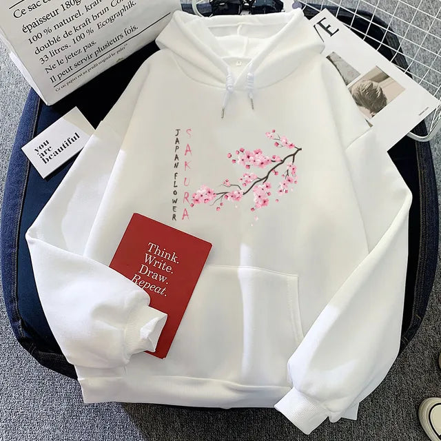 Damen Sweatshirt mit Kapuze Kairakuren (12 Farben)