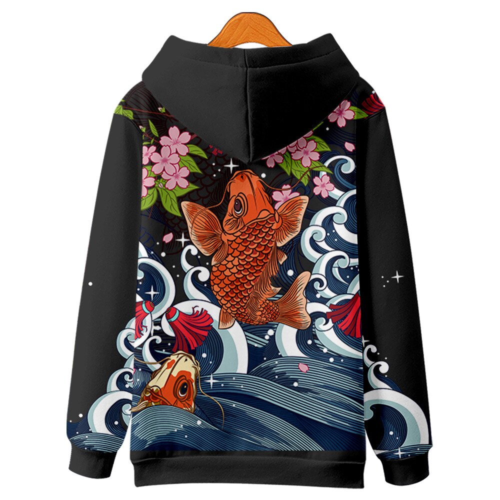 Harajuku Sweatshirt mit Kapuze Yūbari