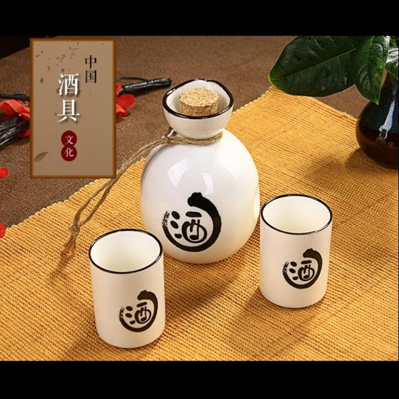 Keamik Sake Set Kadaya