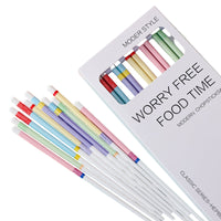 Keramik Essstäbchen-Set Hosoka (6 Farben)