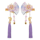 1 Paar Kanzashi Haarspangen Hii (2 Farben)