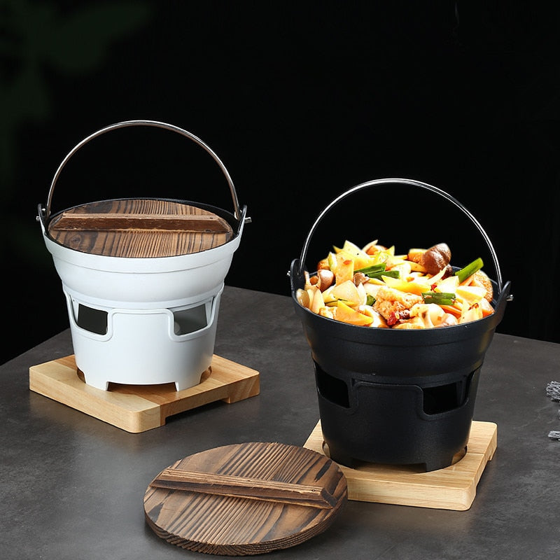 Sukiyaki Topf mit Stövchen Otagiri (2 Farben)