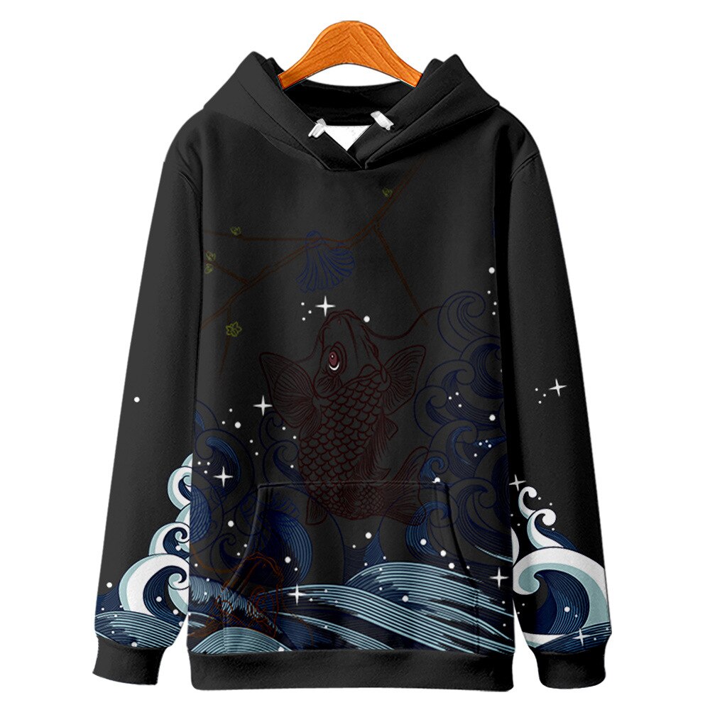 Harajuku Sweatshirt mit Kapuze Yūbari