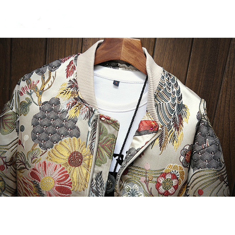 Bestickte Herren Jacke Kawano im japanischen Stil – Bild 5