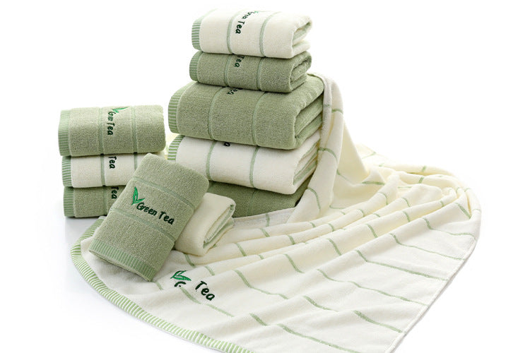 3 Teiliger Badetuch-Set Itajiki (2 Farben)