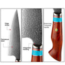 Damast Küchenmesser Okutsu