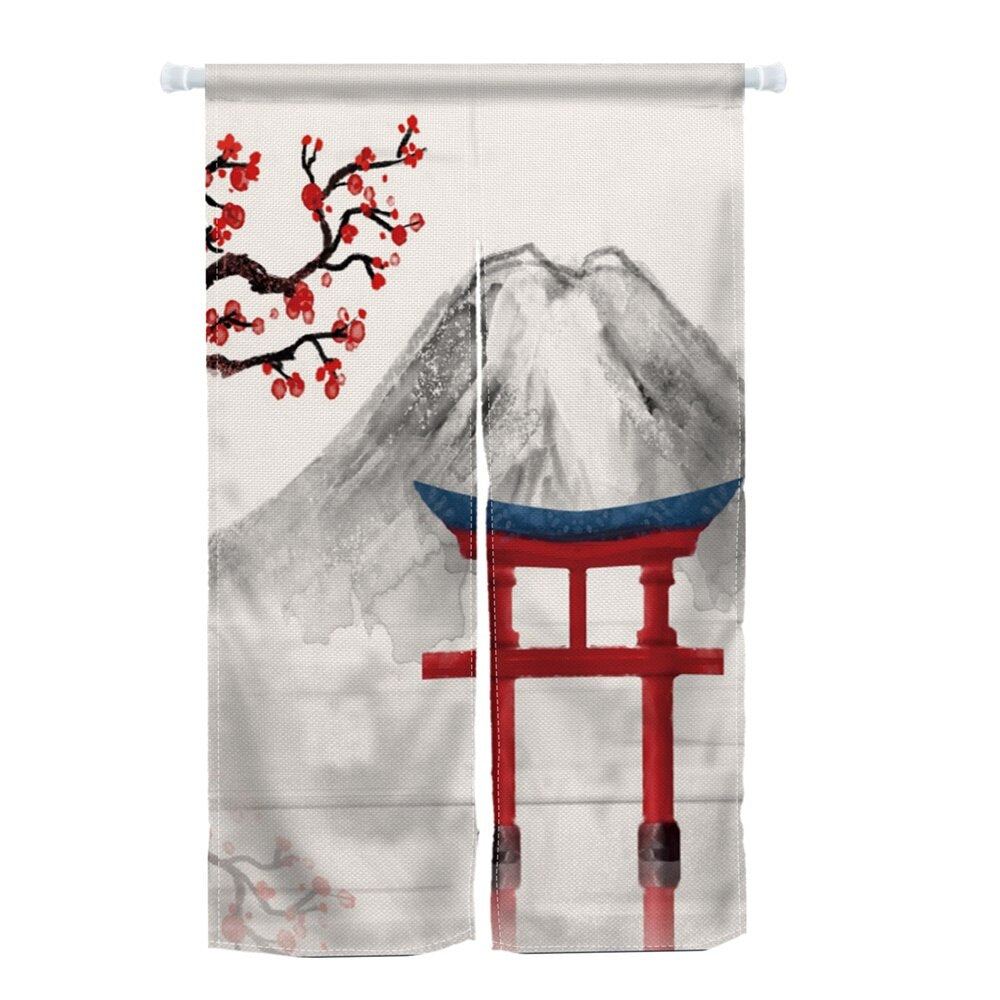 Noren Vorhang Shira im japanischen Stil