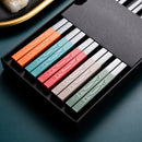 Essstäbchen Set Kushuko (6 Farben)