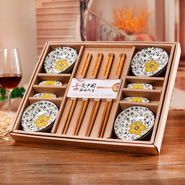 Geschirr-Set Mukogawa (4 Designs)
