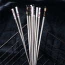 Metall Essstäbchen Arabi (2 Farben)