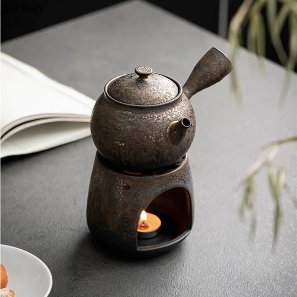 Teekanne mit Stövchen Hiromi (4 Farben)
