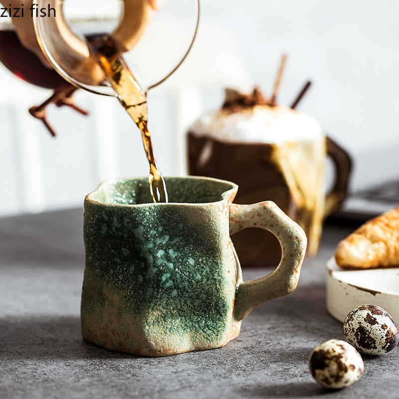 Keramik Kaffeetassen Ri (5 Farben)