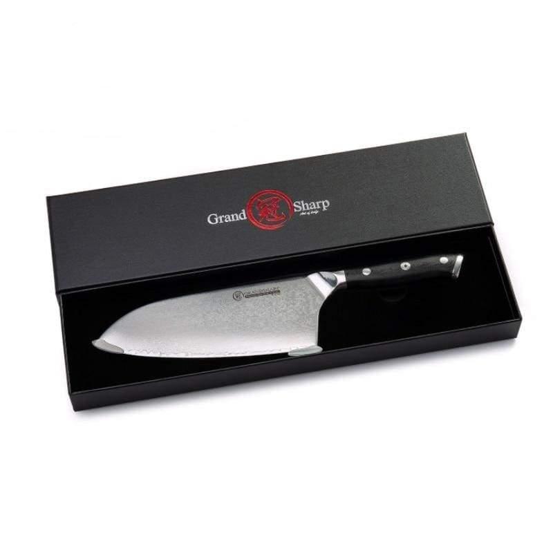 Damascus Deba Knife Yuna - Knives