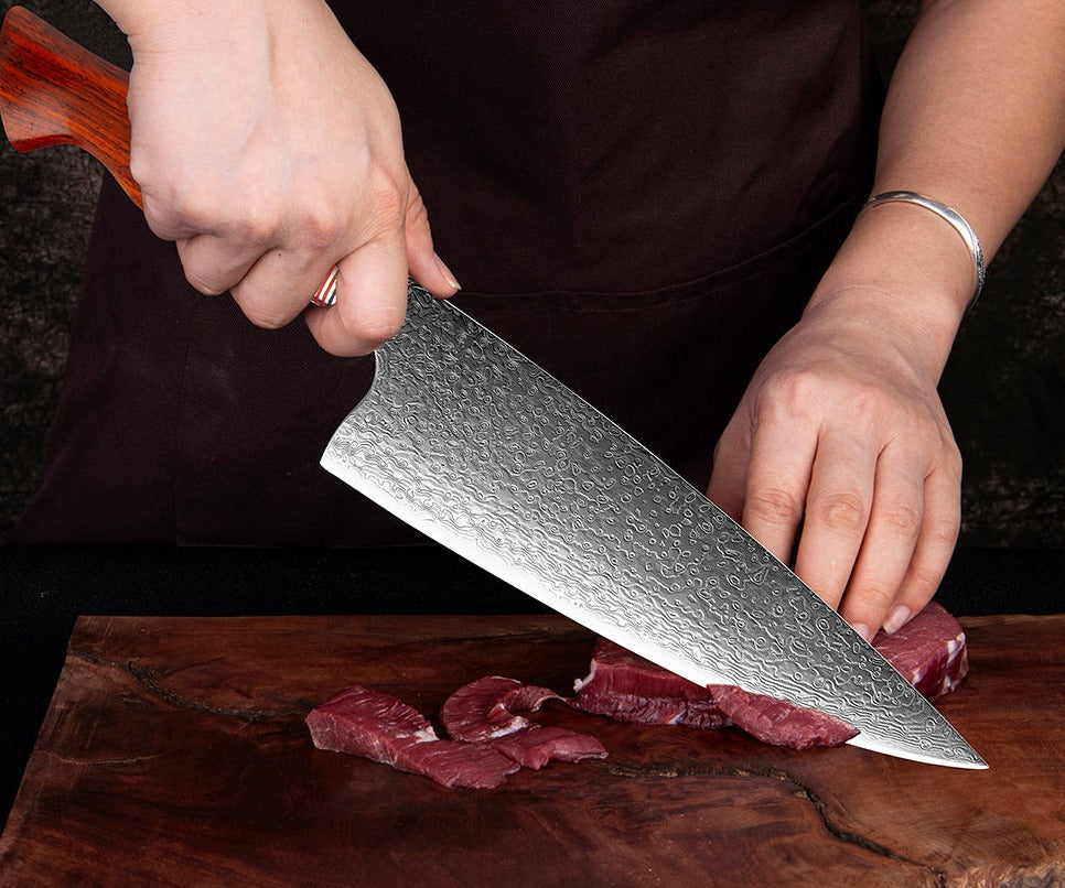Damast Küchenmesser Okutsu