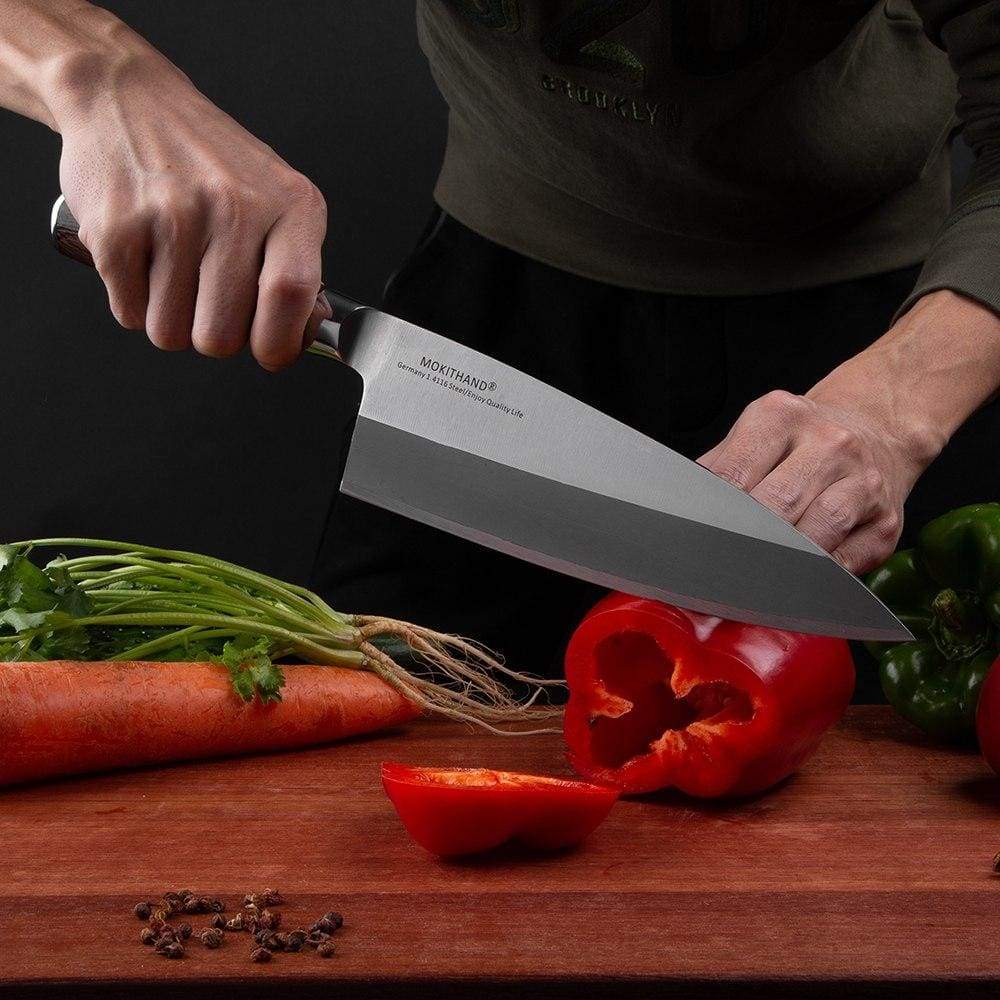Deba Damascus Knife Shun - Knives