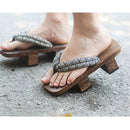 Herren Geta Sandalen Noguchi (6 Farben)