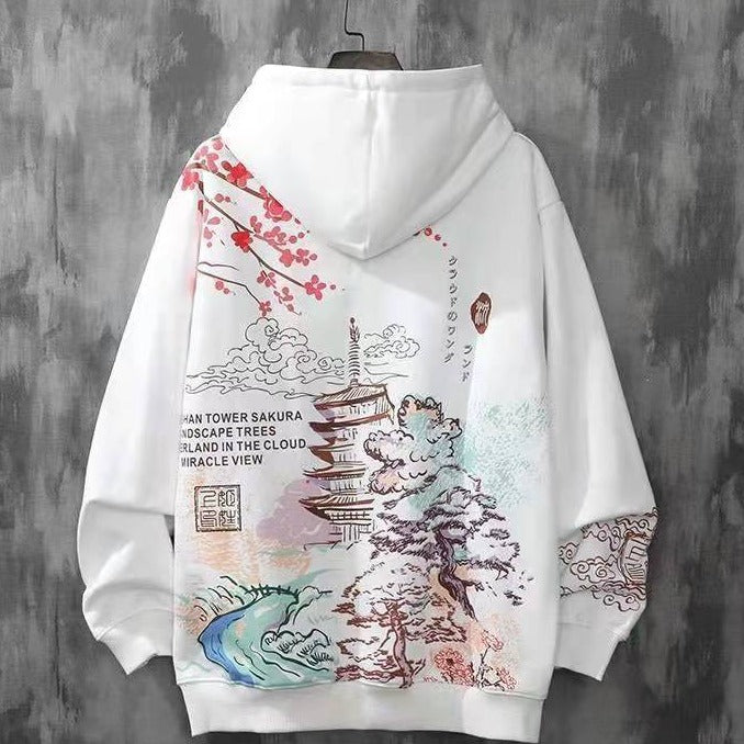 Sweatshirt mit Kapuze Muko (4 Farben)