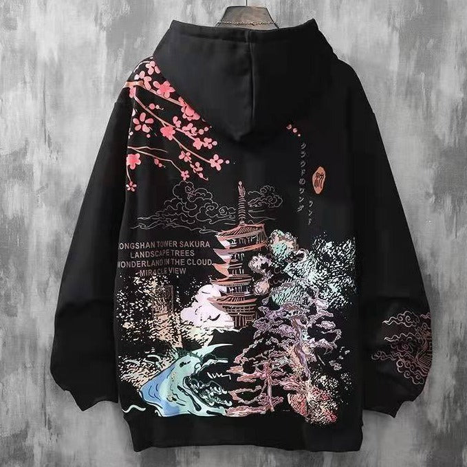 Sweatshirt mit Kapuze Muko (4 Farben)