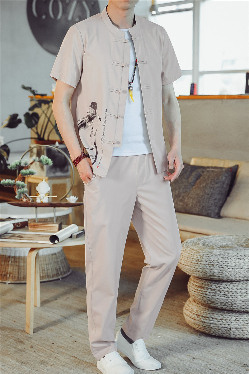 Herren Tang Uniform Set Inao (4 Farben und 7 Größen)