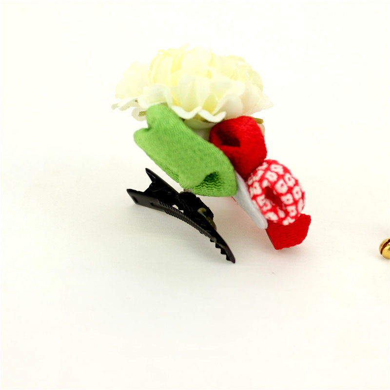 2 Stück Kanzashi Haarschmuck Amagata