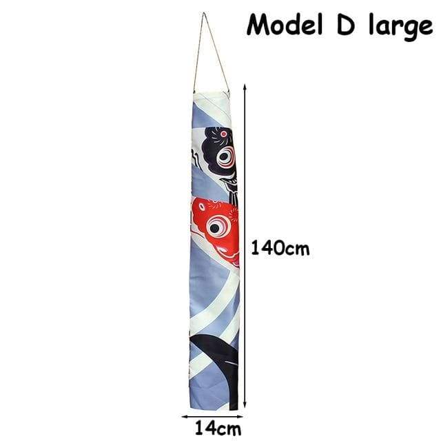 Japanese Deco Flag Kichi - Model D Large - Outdoor