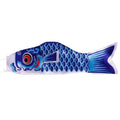 Koinobori Flag Hanan - Blue / S - Outdoor