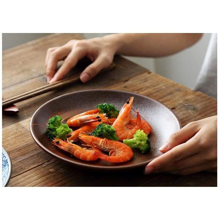 Plate Izu shima - Dishes