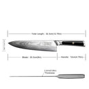 Professioneller Küchenmesser Meiji