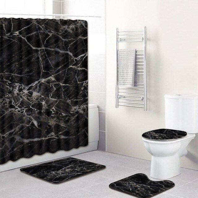 4 Teiliges Badezimmer-Set Taiki