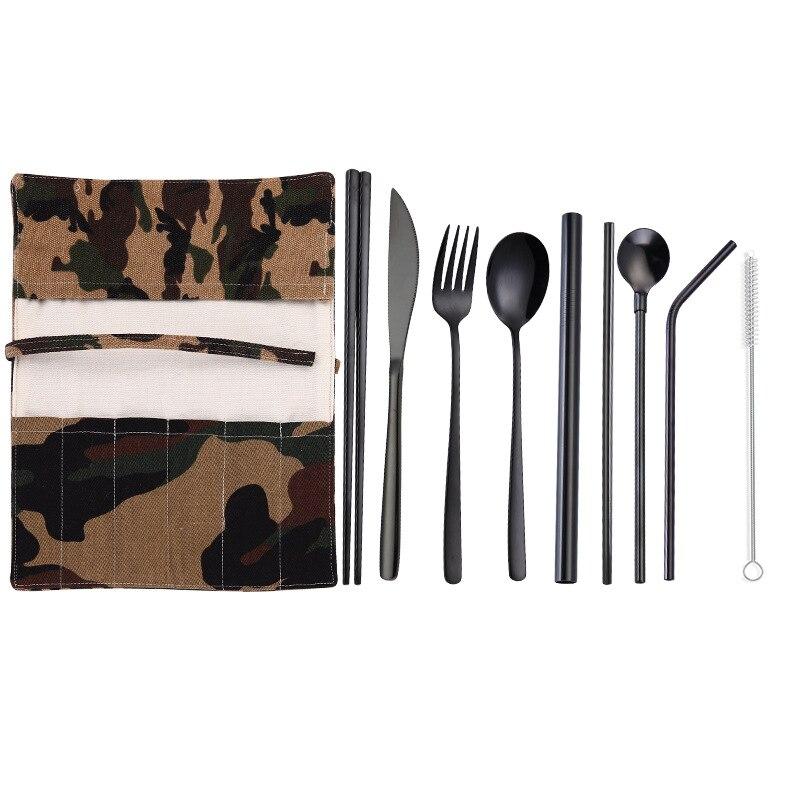 Luxus Essstäbchen, Besteck und kleine Stäbchen Set Moriarty (5 Farben)
