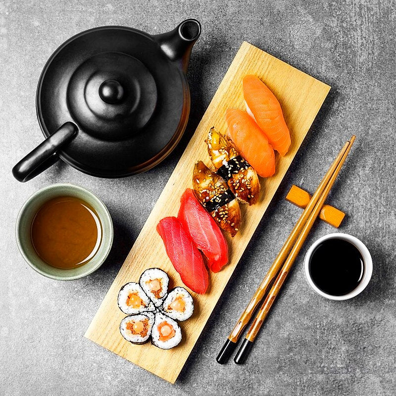 Sushi Holzplatte Aoi (7 Größen)