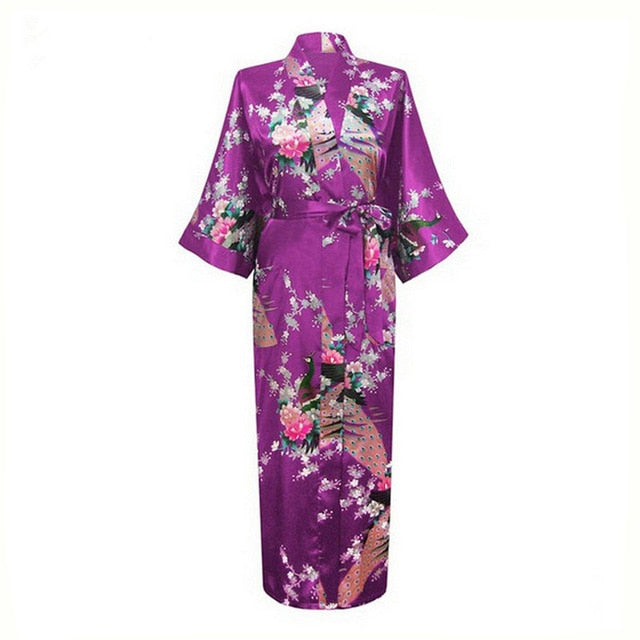 Damen Kimono Haku – Farbe Lila